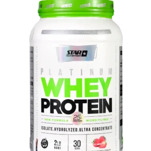 STAR NUTRITION WHEY PROTEIN PLATINUM 2LBS       (PRECIO EN U$D)