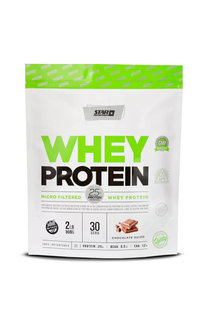 STAR NUTRITION Whey Protein x 2lb   – DOYPACK       (PRECIO EN U$D)
