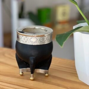 Imperial cuero liso con base de alpaca