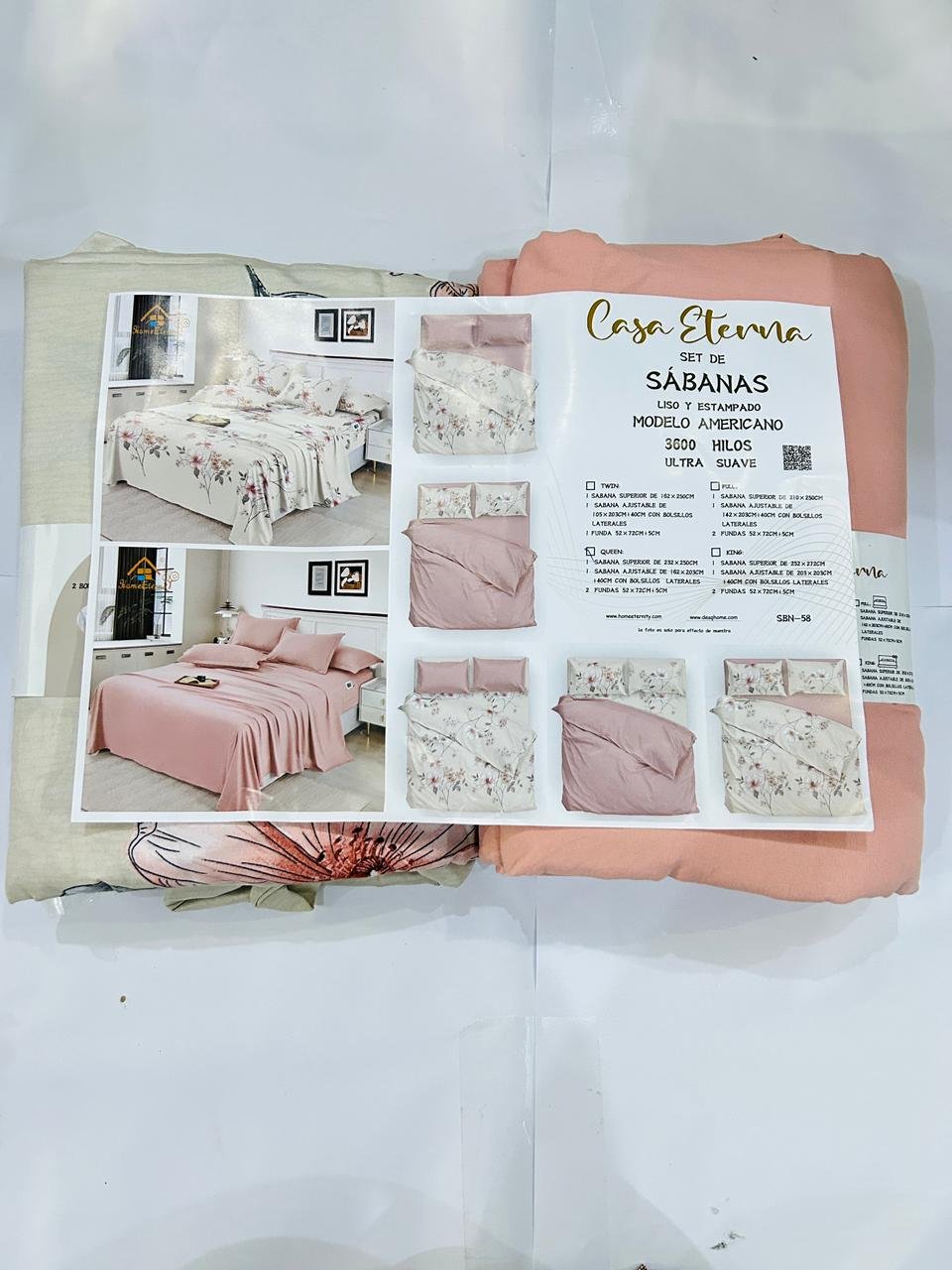 SET 2 juegos de sábanas FULL - Imagen 3