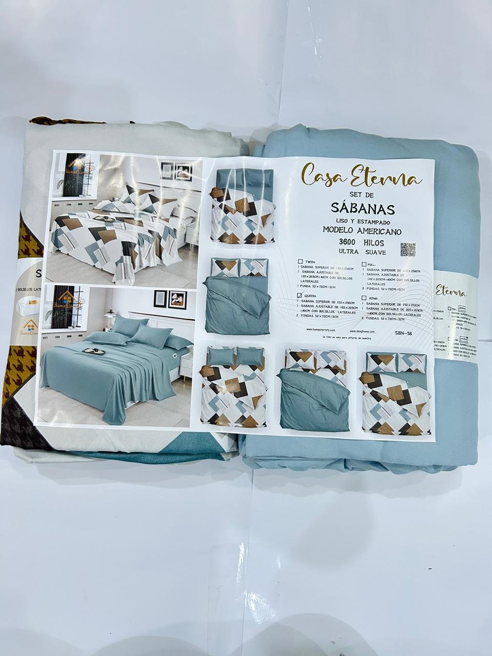 SET 2 juegos de sábanas FULL - Imagen 6