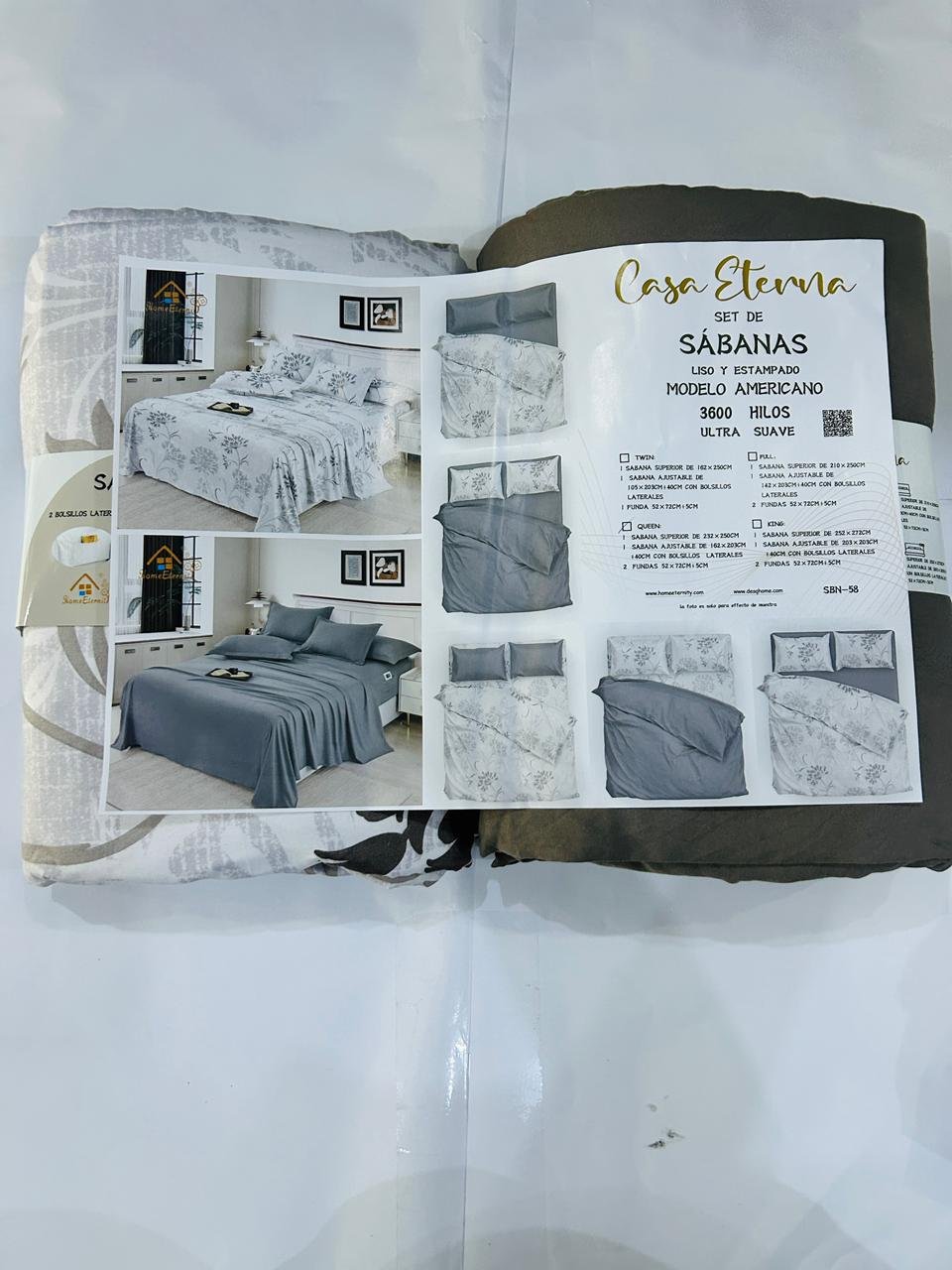 SET 2 juegos de sábanas FULL - Imagen 2