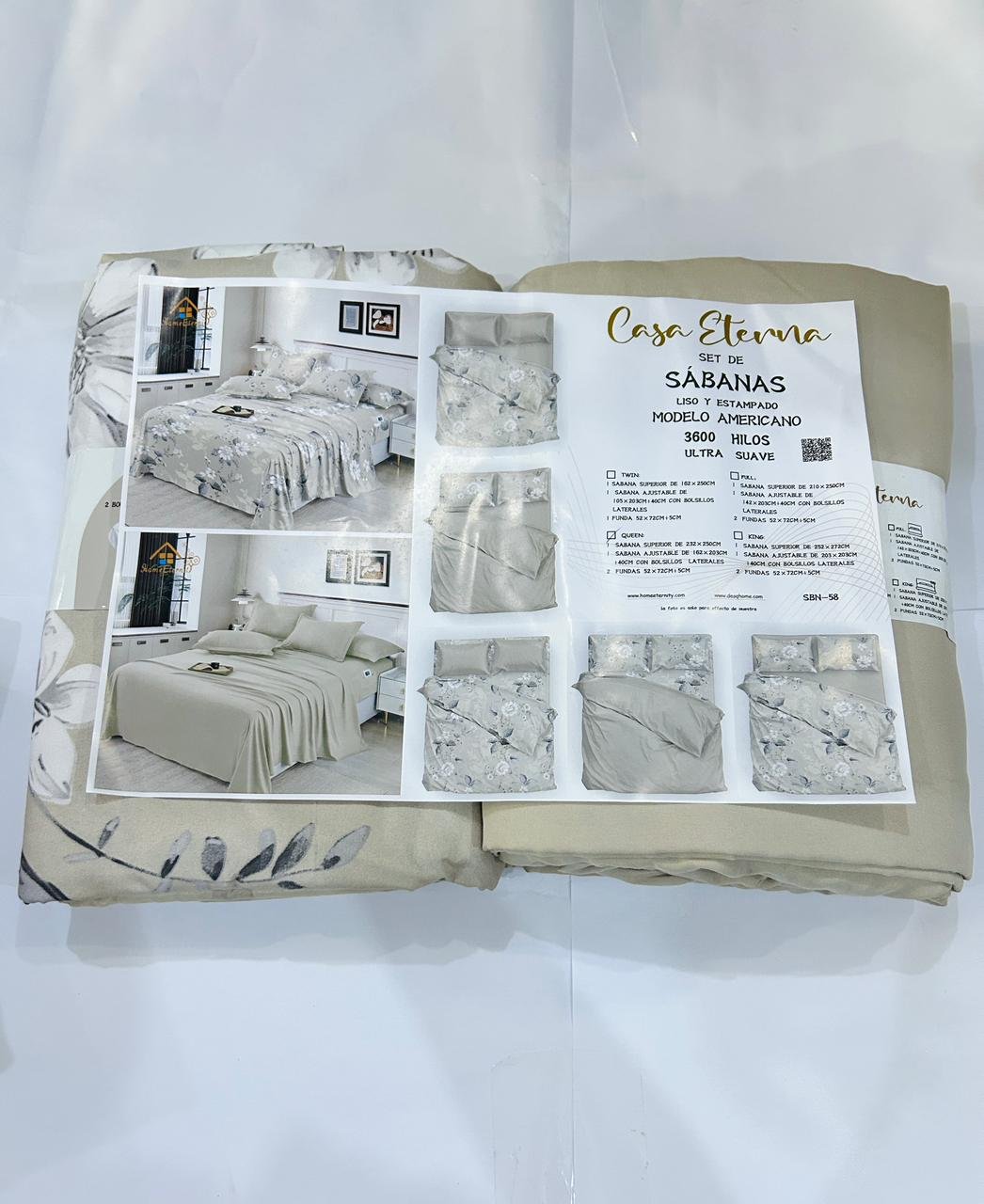 SET 2 juegos de sábanas FULL - Imagen 10
