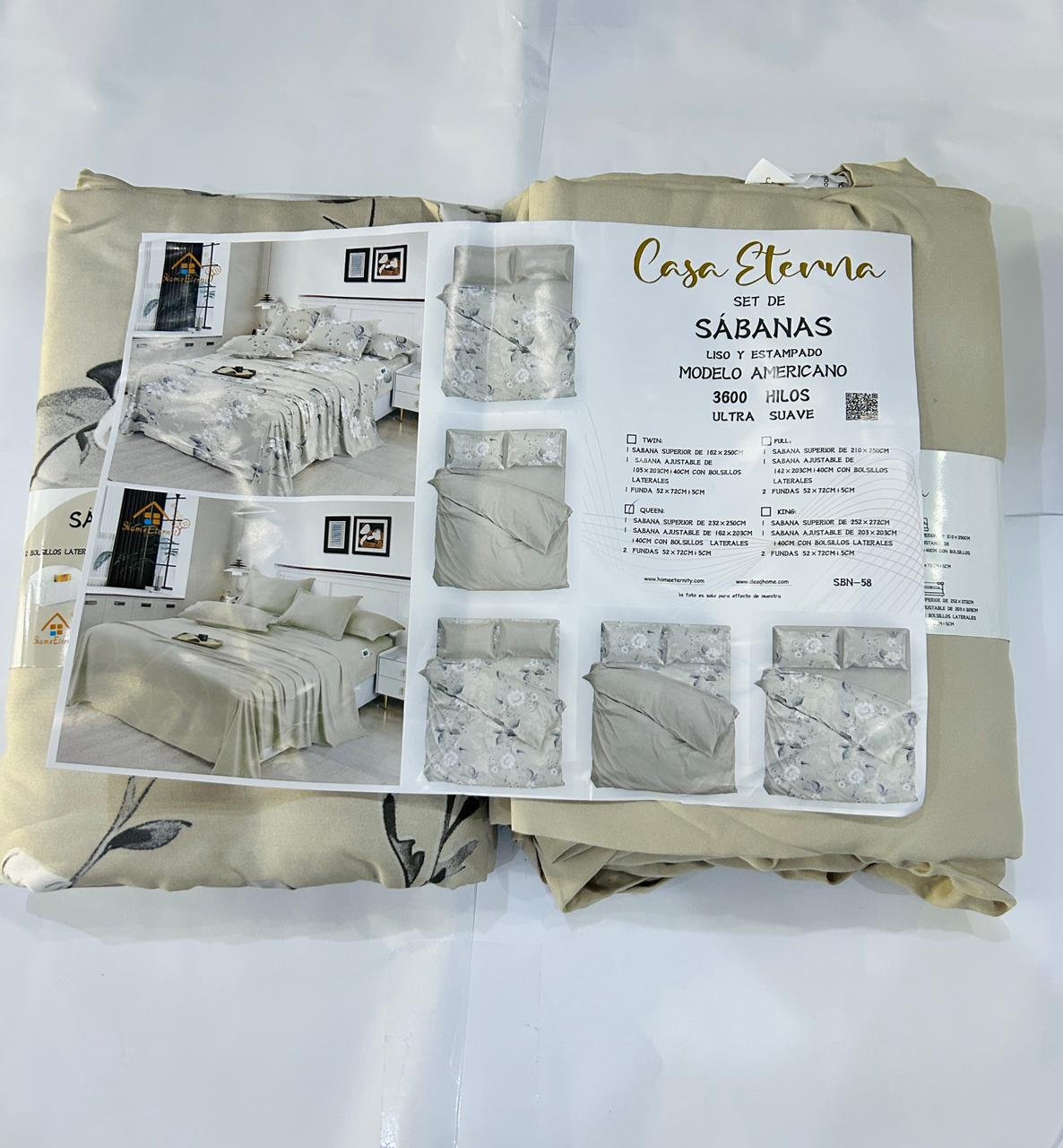 SET 2 juegos de sábanas FULL - Imagen 9
