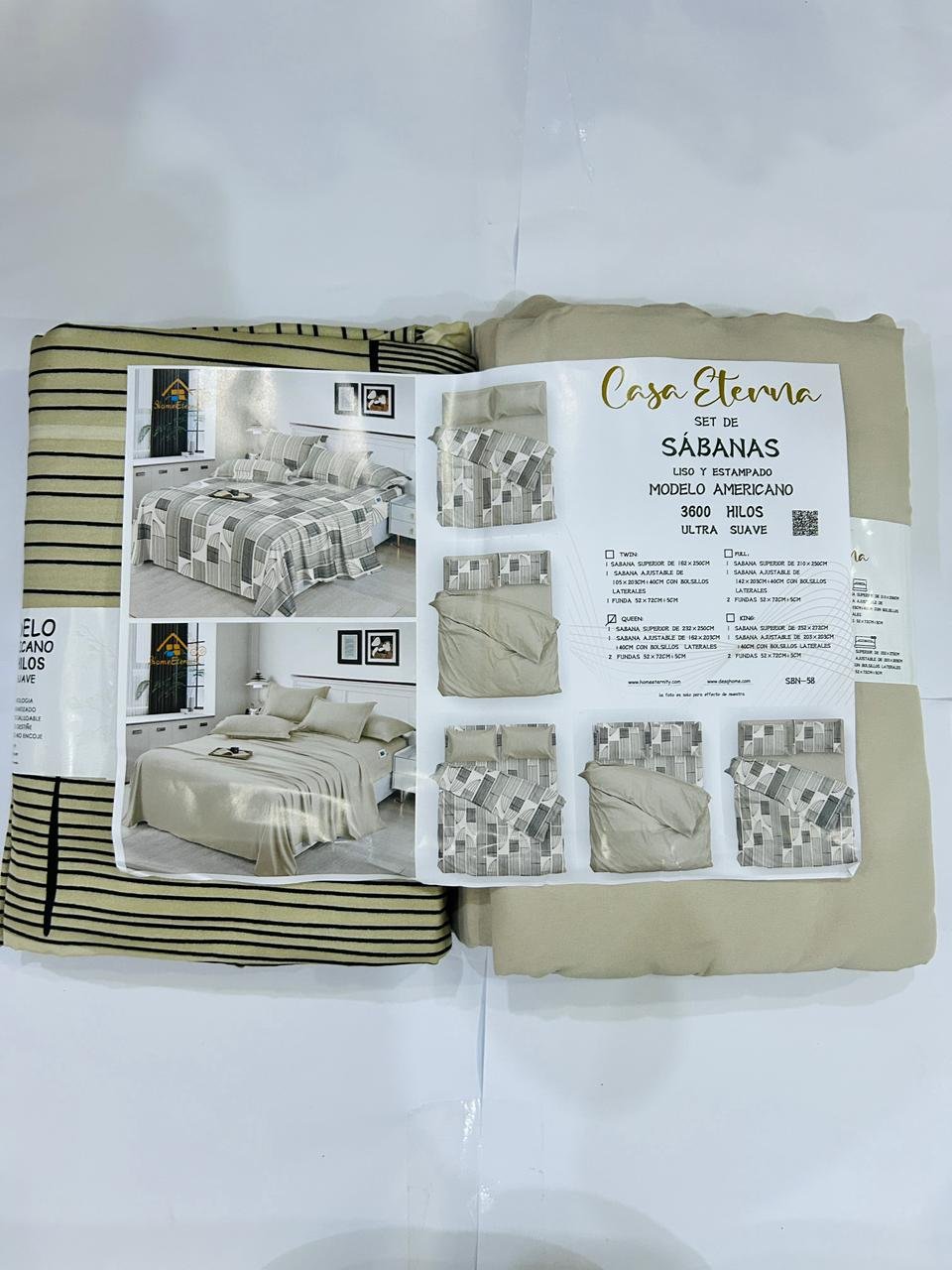 SET 2 juegos de sábanas FULL - Imagen 8