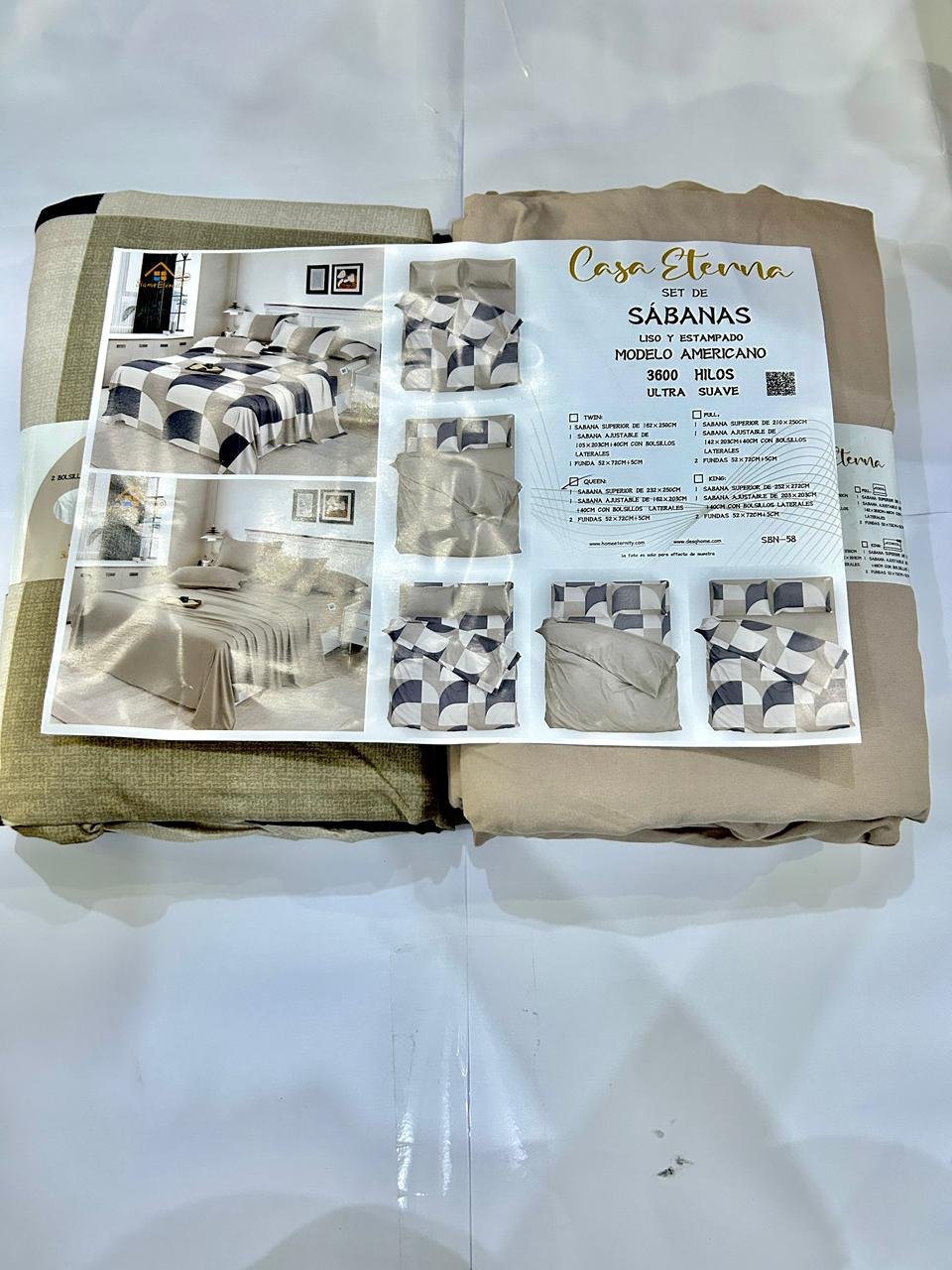 SET 2 juegos de sábanas FULL - Imagen 4
