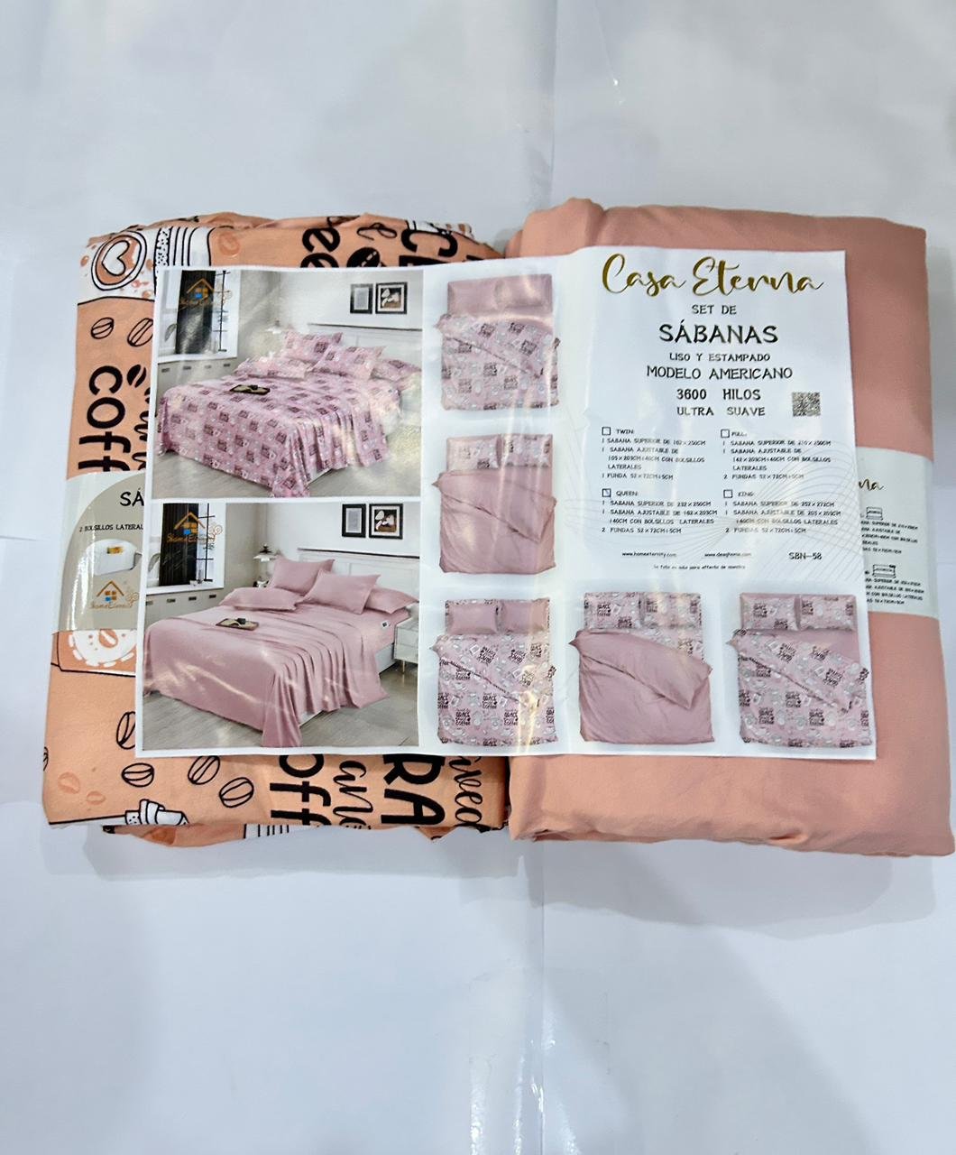 SET 2 juegos de sábanas FULL - Imagen 7