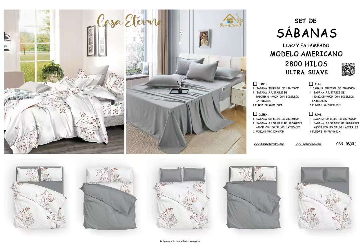 SET 2 juegos de sábanas FULL - Imagen 15