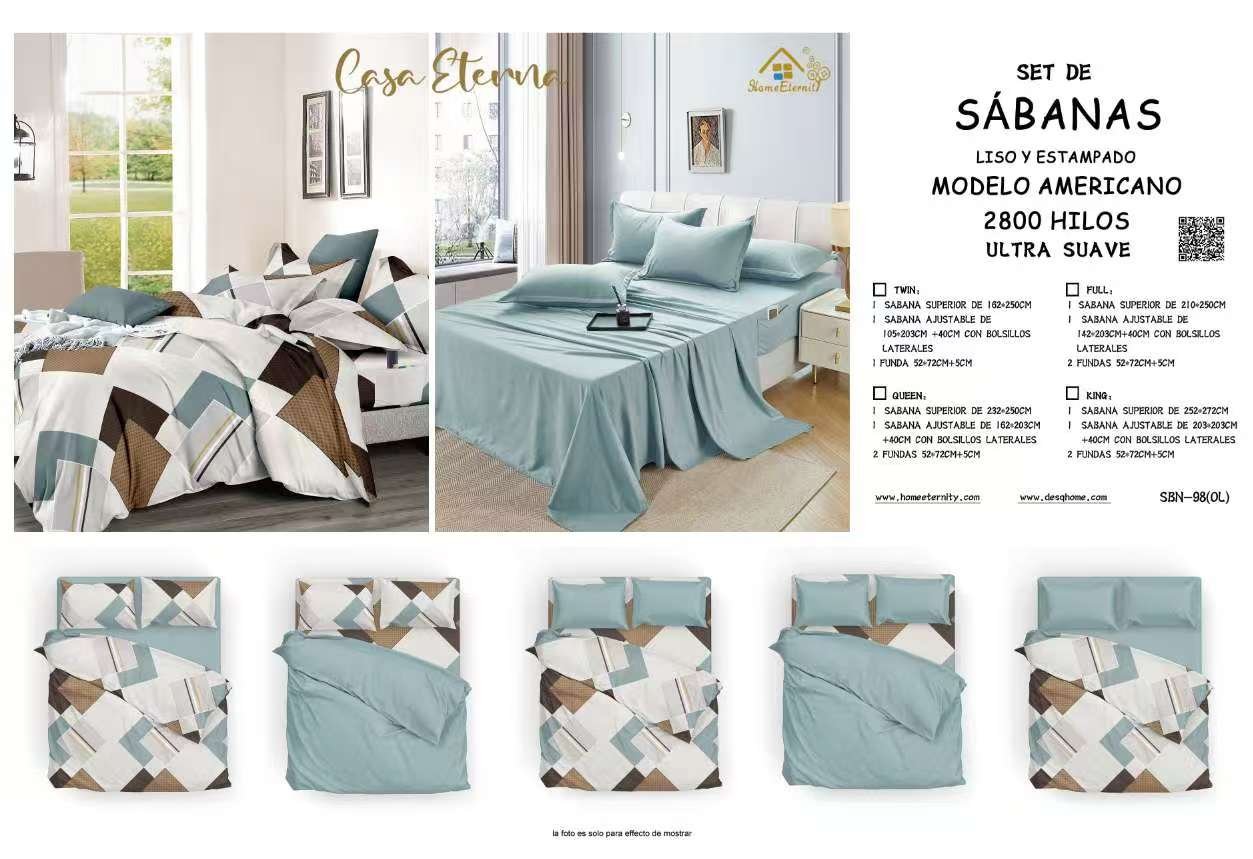 SET 2 juegos de sábanas FULL - Imagen 14