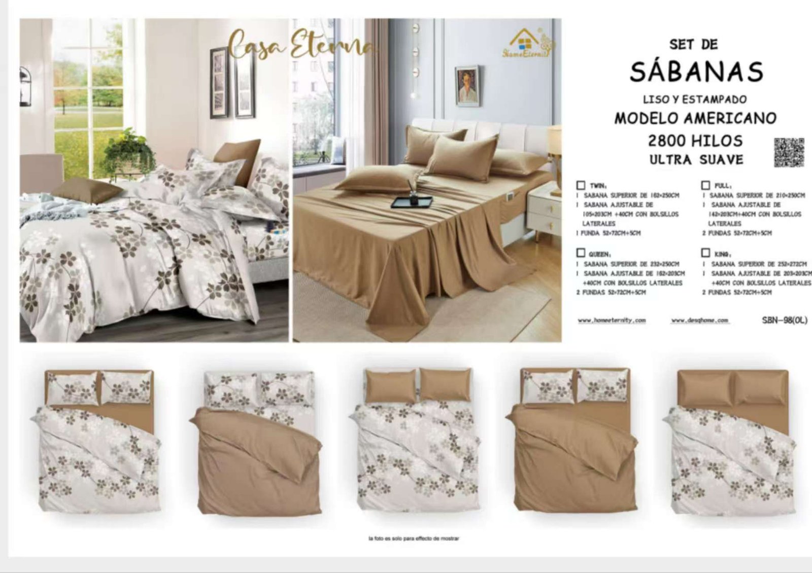 SET 2 juegos de sábanas FULL - Imagen 22