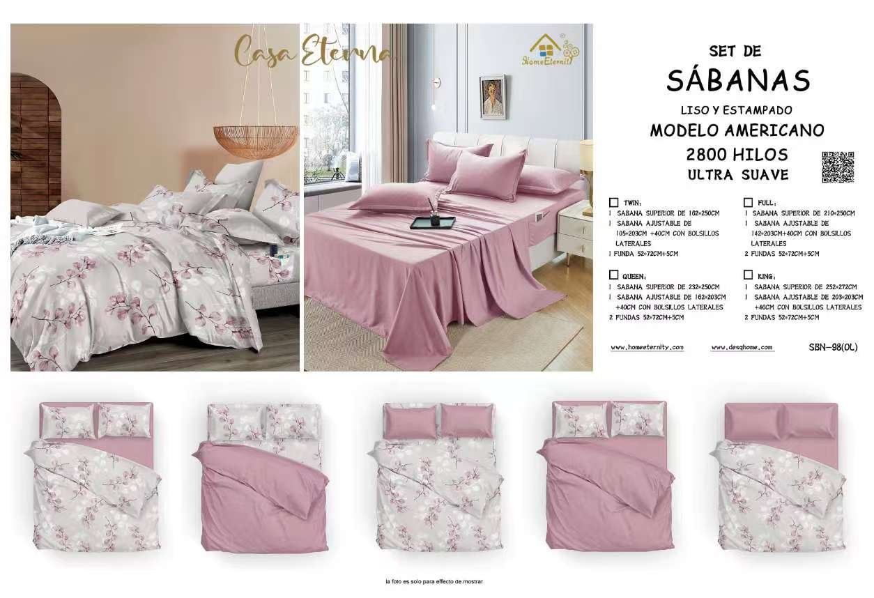 SET 2 juegos de sábanas FULL - Imagen 13