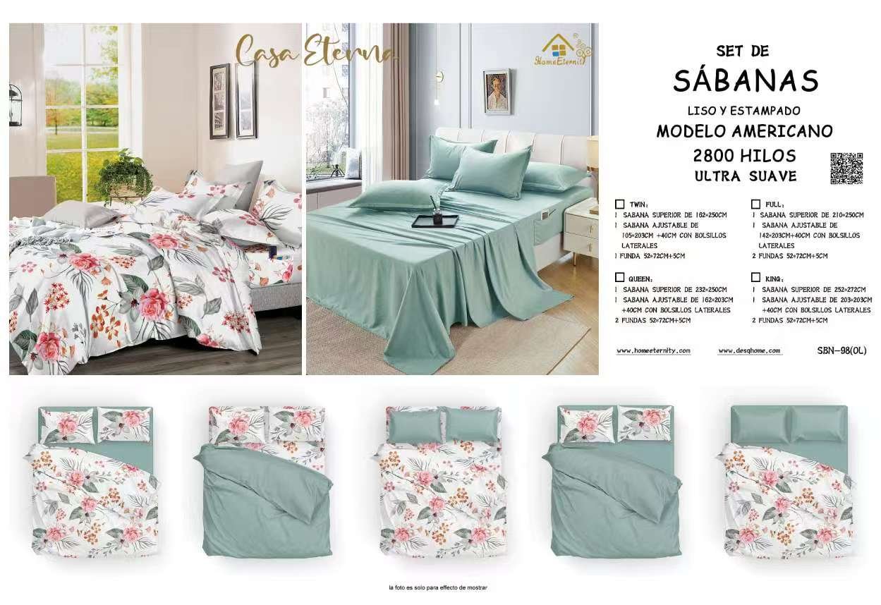 SET 2 juegos de sábanas FULL - Imagen 20