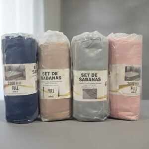 SET Sábana ajustable + funda Full